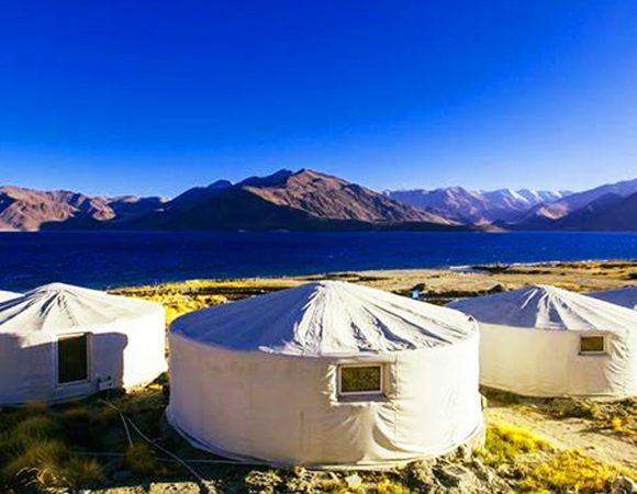 Pangong Lake Camping